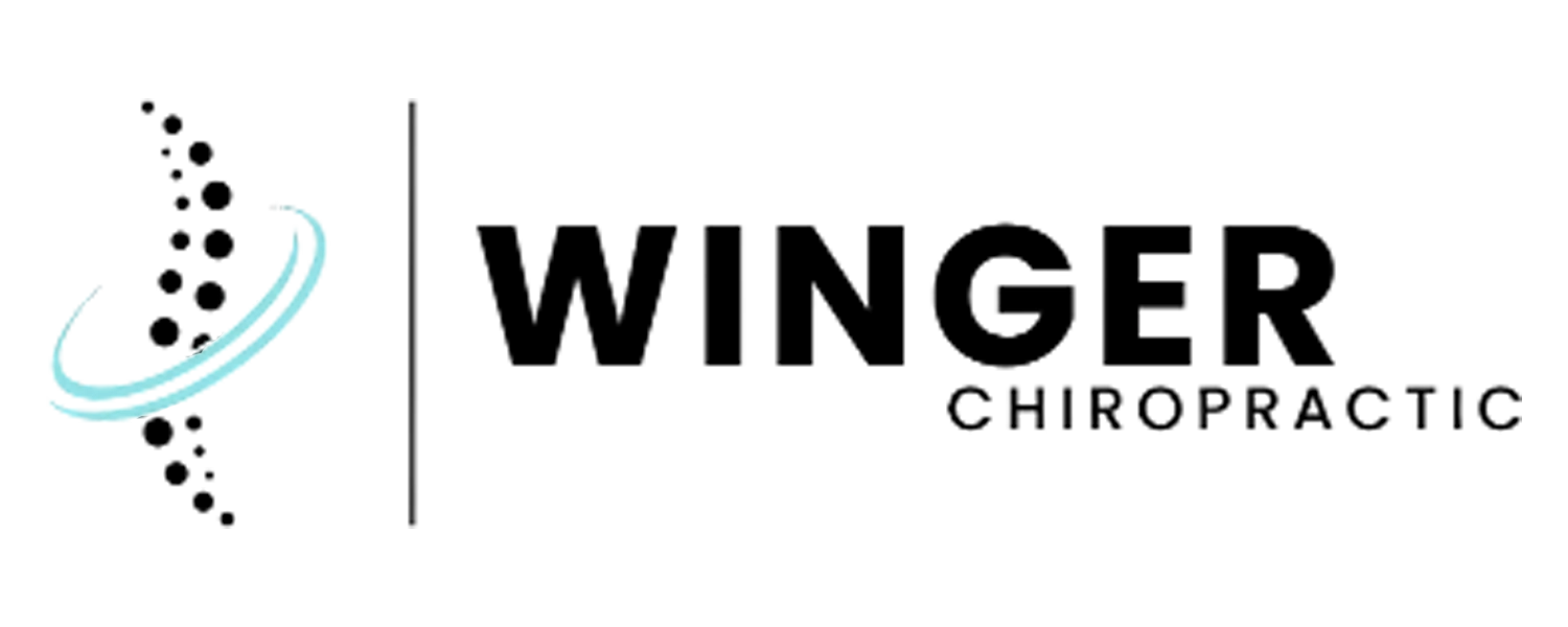 The Winger Chiropractic PC black logo